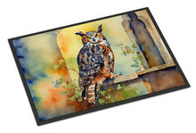 Load image into Gallery viewer, Great Horned Owl Doormat
