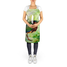 Load image into Gallery viewer, Green Heron Apron – Artist-Designed Kitchen, BBQ &amp; Craft Apron