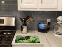 Load image into Gallery viewer, Green Heron Glass Cutting Boards – Durable, Decorative Kitchen Art
