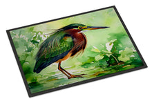 Load image into Gallery viewer, Green Heron Doormat - 18X27 Indoor / Outdoor Rug | Made in USA