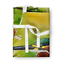 Load image into Gallery viewer, Green Heron Apron – Artist-Designed Kitchen, BBQ &amp; Craft Apron