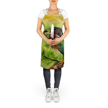 Load image into Gallery viewer, Green Heron Apron – Artist-Designed Kitchen, BBQ &amp; Craft Apron