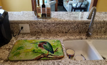 Load image into Gallery viewer, Green Heron Dish Drying Mat