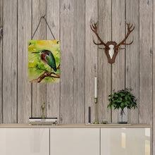 Load image into Gallery viewer, Green Heron Wall or Door Hanging Prints