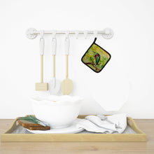 Load image into Gallery viewer, Green Heron Pot Holders - Set of 2 Decorative Kitchen Helpers | Made in the USA
