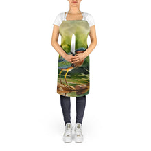 Load image into Gallery viewer, Green Heron Apron – Artist-Designed Kitchen, BBQ &amp; Craft Apron