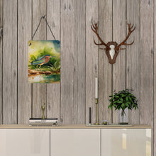 Load image into Gallery viewer, Green Heron Wall or Door Hanging Prints