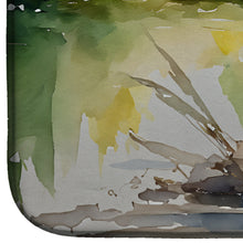 Load image into Gallery viewer, Green Heron Dish Drying Mat