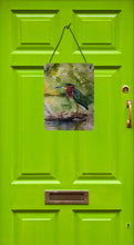 Load image into Gallery viewer, Green Heron Wall or Door Hanging Prints