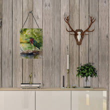 Load image into Gallery viewer, Green Heron Wall or Door Hanging Prints