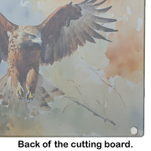 Load image into Gallery viewer, Hawk Glass Cutting Boards – Durable, Decorative Kitchen Art