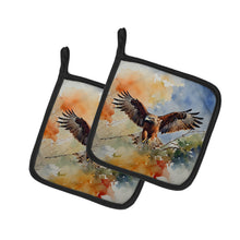 Load image into Gallery viewer, Hawk Pot Holders - Set of 2 Decorative Kitchen Helpers | Made in the USA
