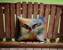 Load image into Gallery viewer, Hawk Throw Pillow - 14x14 Decorative Pillow – Art for Your Home &amp; Patio