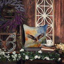 Load image into Gallery viewer, Hawk Throw Pillow