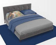 Load image into Gallery viewer, Hawk Standard Pillowcase – Artistic Decorative Front, White Back