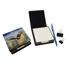Load image into Gallery viewer, Hawk PU Leather Note Paper Holder