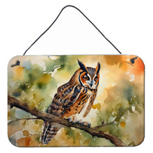Load image into Gallery viewer, Long-Eared Owl Wall or Door Hanging Prints