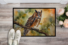 Load image into Gallery viewer, Long-Eared Owl Doormat - 18X27 Indoor / Outdoor Rug | Made in USA
