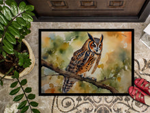 Load image into Gallery viewer, Long-Eared Owl Doormat - 18X27 Indoor / Outdoor Rug | Made in USA