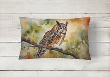 Load image into Gallery viewer, Long-Eared Owl Throw Pillow