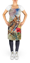 Load image into Gallery viewer, Long-Eared Owl Apron – Artist-Designed Kitchen, BBQ &amp; Craft Apron