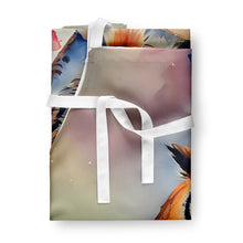 Load image into Gallery viewer, Long-Eared Owl Apron – Artist-Designed Kitchen, BBQ &amp; Craft Apron
