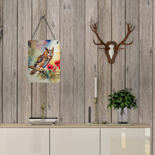 Load image into Gallery viewer, Long-Eared Owl Wall or Door Hanging Prints