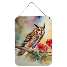 Load image into Gallery viewer, Long-Eared Owl Wall or Door Hanging Prints