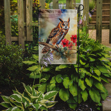 Load image into Gallery viewer, Long-Eared Owl Garden Flag – Outdoor Decorative Yard Flag