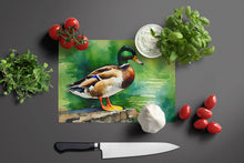 Load image into Gallery viewer, Mallard Glass Cutting Boards – Durable, Decorative Kitchen Art