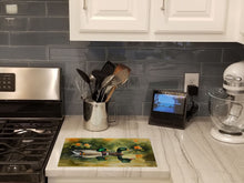 Load image into Gallery viewer, Mallard Glass Cutting Boards – Durable, Decorative Kitchen Art