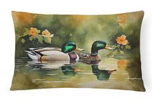 Load image into Gallery viewer, Mallard Throw Pillow