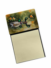 Load image into Gallery viewer, Mallard Sticky Note Holder- Refiilable Desk Accessory Note Pad