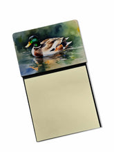 Load image into Gallery viewer, Mallard Sticky Note Holder- Refiilable Desk Accessory Note Pad