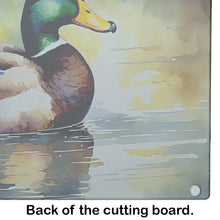 Load image into Gallery viewer, Mallard Glass Cutting Boards – Durable, Decorative Kitchen Art