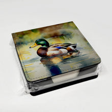 Load image into Gallery viewer, Mallard PU Leather Note Paper Holder
