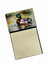 Load image into Gallery viewer, Mallard Sticky Note Holder- Refiilable Desk Accessory Note Pad