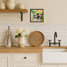 Load image into Gallery viewer, Mallard Framed Metal Print