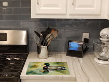 Load image into Gallery viewer, Mallard Glass Cutting Boards – Durable, Decorative Kitchen Art