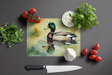 Load image into Gallery viewer, Mallard Glass Cutting Boards – Durable, Decorative Kitchen Art