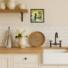 Load image into Gallery viewer, Mallard Framed Metal Print