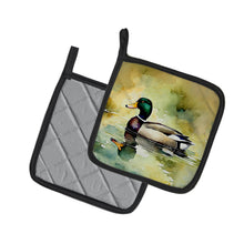 Load image into Gallery viewer, Mallard Pot Holders - Set of 2 Decorative Kitchen Helpers | Made in the USA