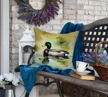 Load image into Gallery viewer, Mallard Throw Pillow