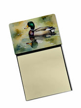 Load image into Gallery viewer, Mallard Sticky Note Holder- Refiilable Desk Accessory Note Pad