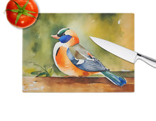 Load image into Gallery viewer, Mandarin Duck Glass Cutting Boards – Durable, Decorative Kitchen Art