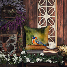Load image into Gallery viewer, Mandarin Duck Throw Pillow