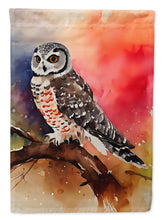 Load image into Gallery viewer, Northern Hawk Owl House Flag