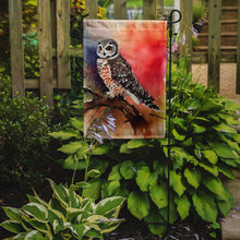 Load image into Gallery viewer, Northern Hawk Owl Garden Flag – Outdoor Decorative Yard Flag