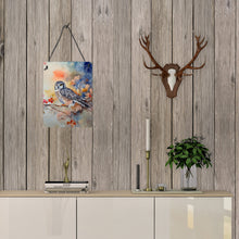 Load image into Gallery viewer, Northern Hawk Owl Wall or Door Hanging Prints