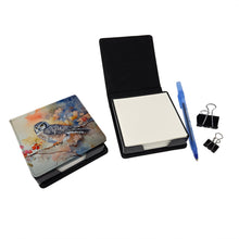 Load image into Gallery viewer, Northern Hawk Owl PU Leather Note Paper Holder
